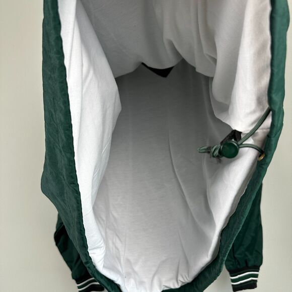 Vtg Champion Pullover Jacket Men's Large Green Windbreaker Austin Powder Company - Picture 8 of 14